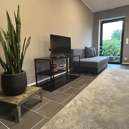 Cosy Bungalow-apartment In Ruhiger Toplage - Naehe Duesseldorf Lägenhet